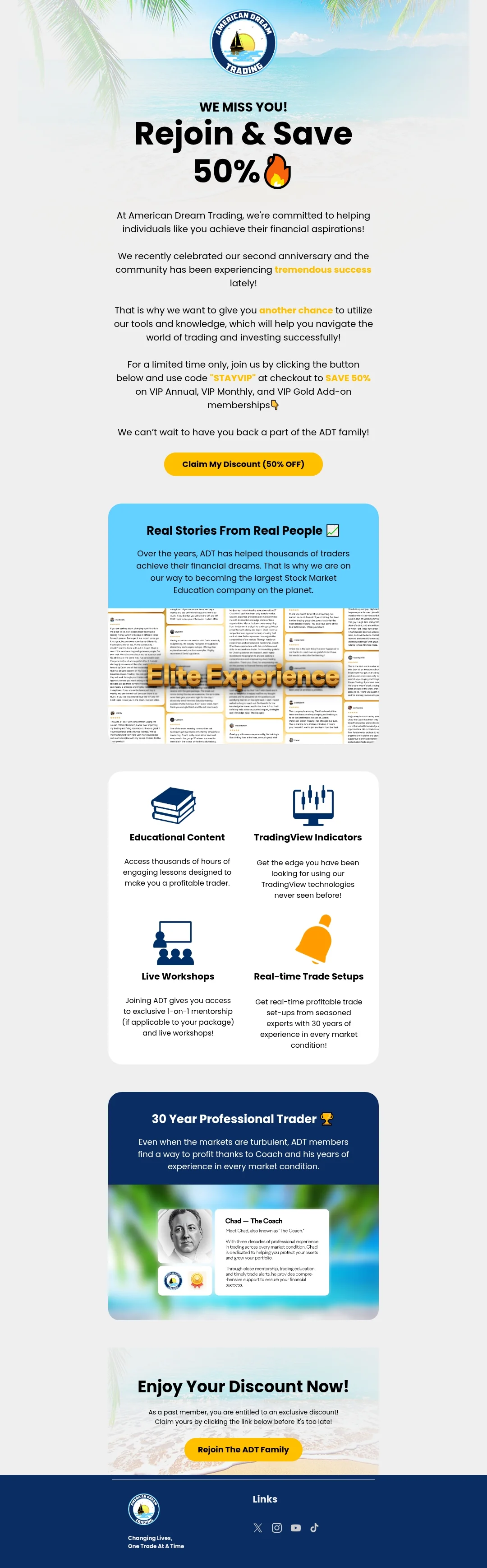 Whop email creative