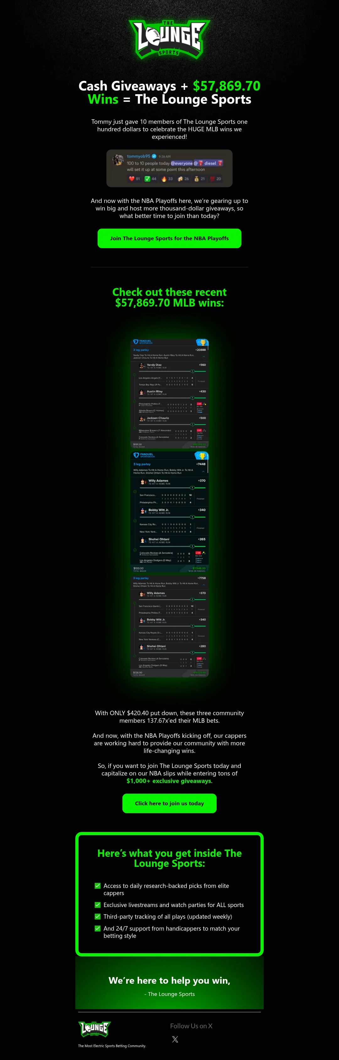 Whop email creative