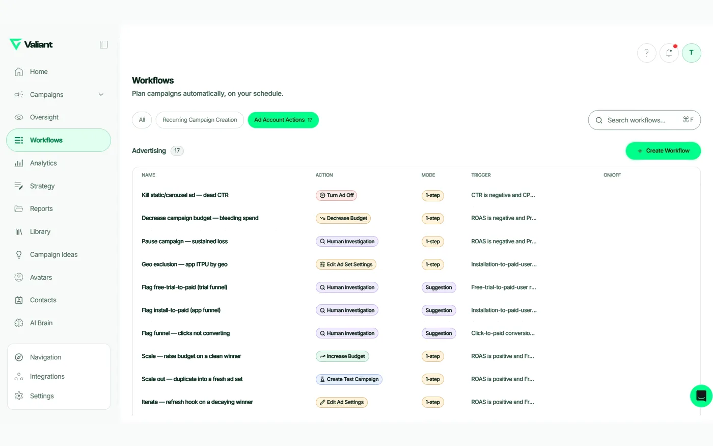 Update Workflows Anytime